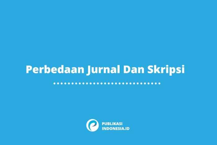 perbedaan jurnal dan buku terbaru