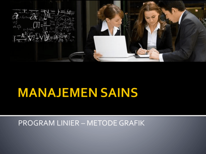 program linier metode grafik terbaru