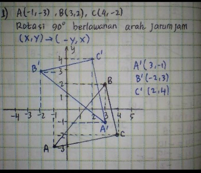 garis tu berkoordinat di t 4 2 terbaru