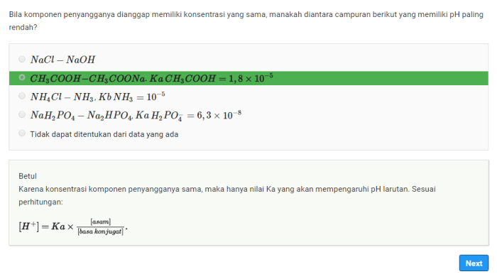 contoh soal larutan penyangga