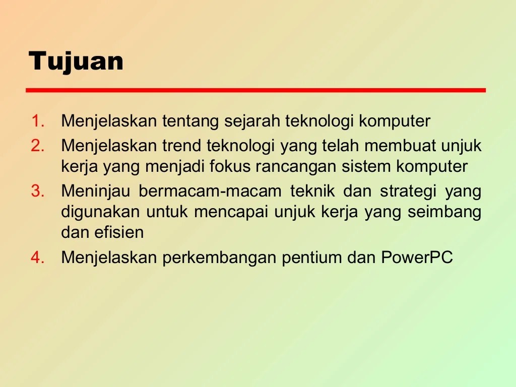 komputer kinerja evolusi