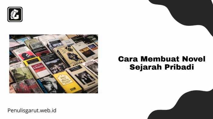 cara membuat novel sejarah terbaru