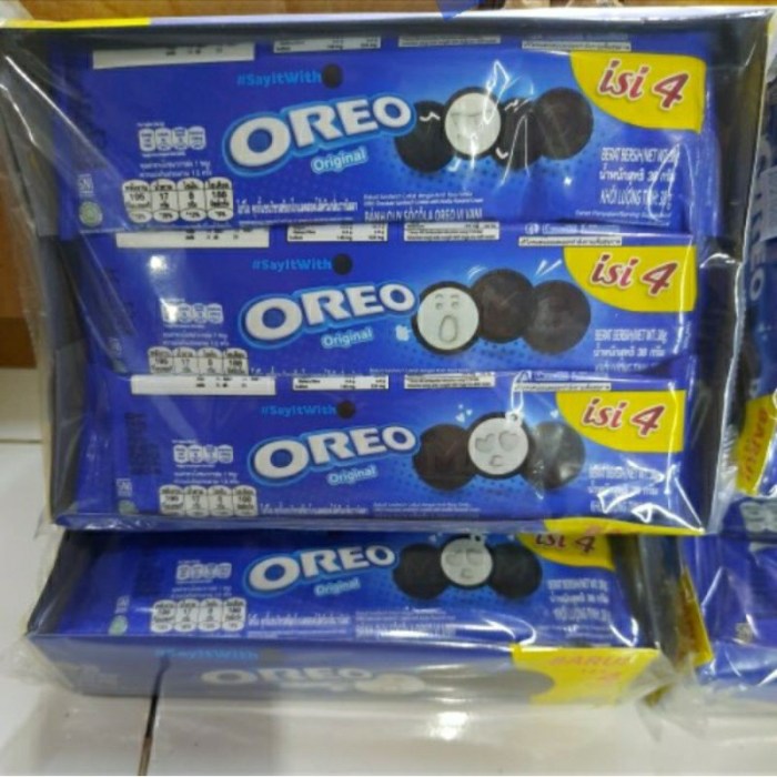 analisis kemasan produk oreo