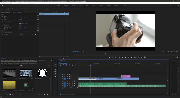 cara cutting video di adobe premiere terbaru