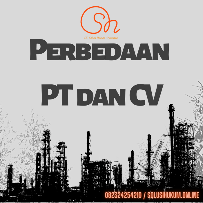 apa perbedaan antara cv pt dan bumn terbaru