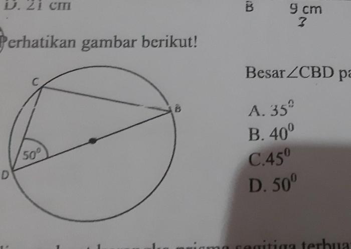 besar cbd pada gambar di atas adalah