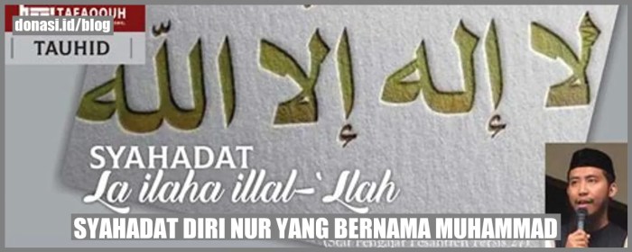 amalan syahadat nur muhammad terbaru