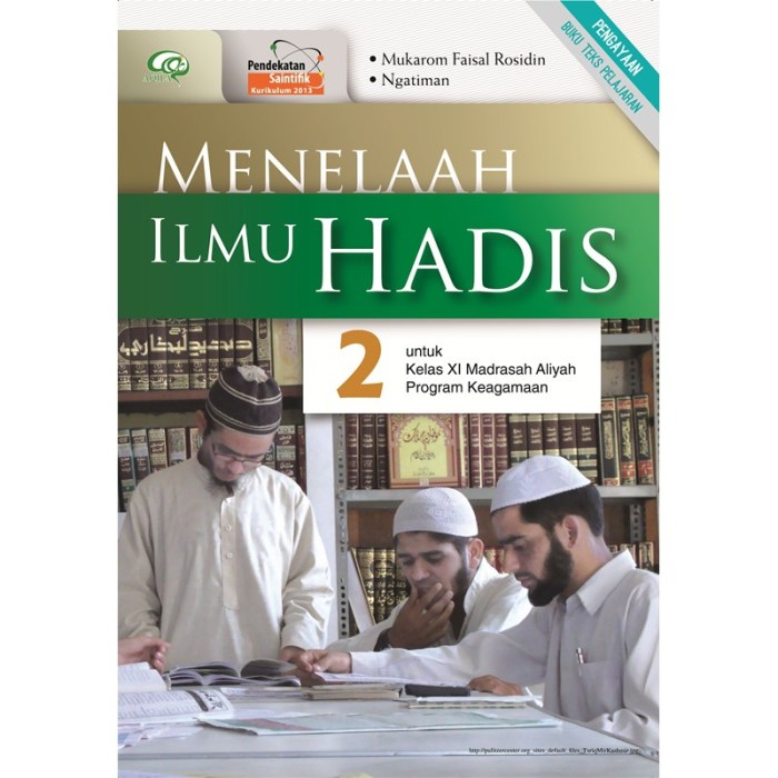 buku alquran hadis kelas 9 terbaru