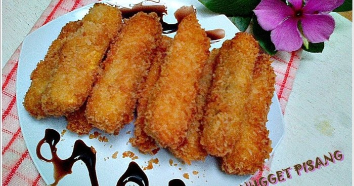 pisang goreng nugget cookpad