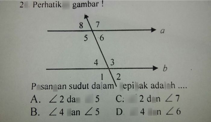 pasangan sudut dalam sepihak terbaru