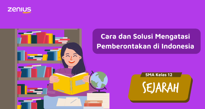 cara mengatasi pemberontakan bersenjata