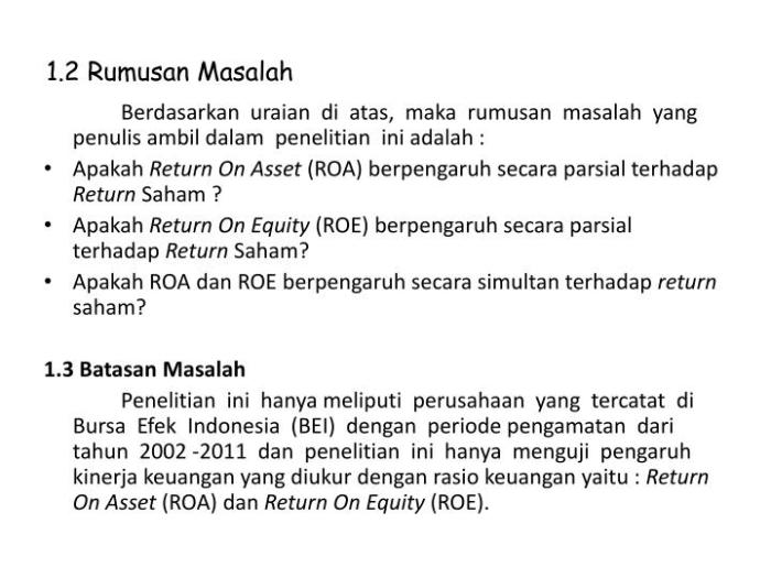 contoh batasan masalah penelitian