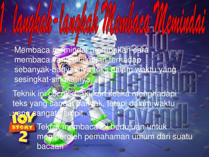 memindai membaca