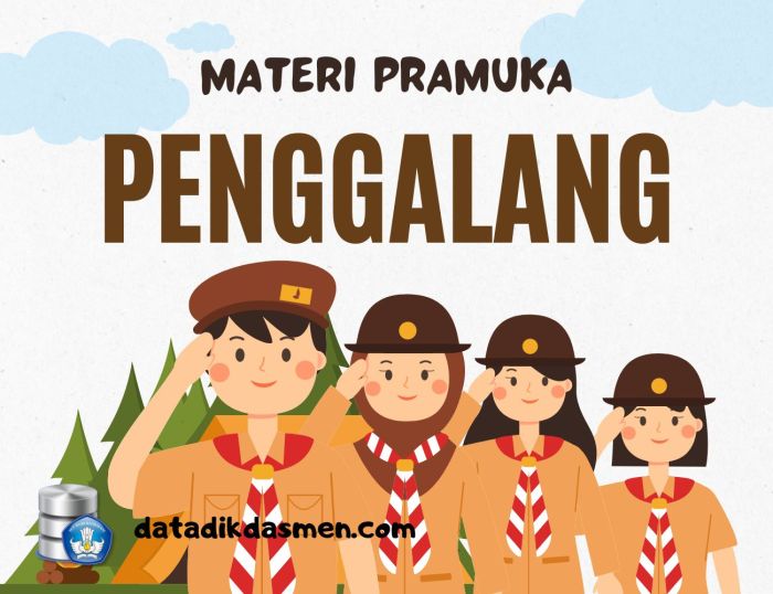 rangkuman materi pramuka penggalang terbaru