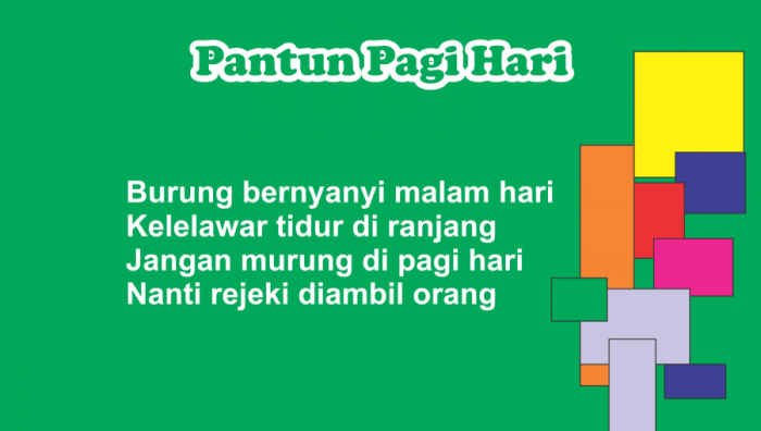 pantun jawa nasehat agama