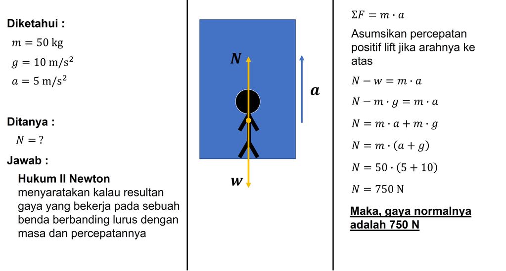 tinjau sebuah balok bermassa 10 kg