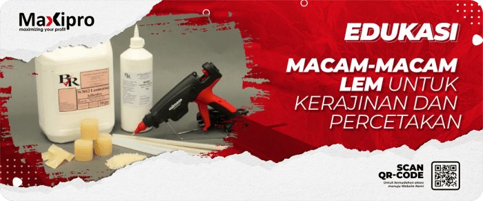 macam macam lem untuk kerajinan