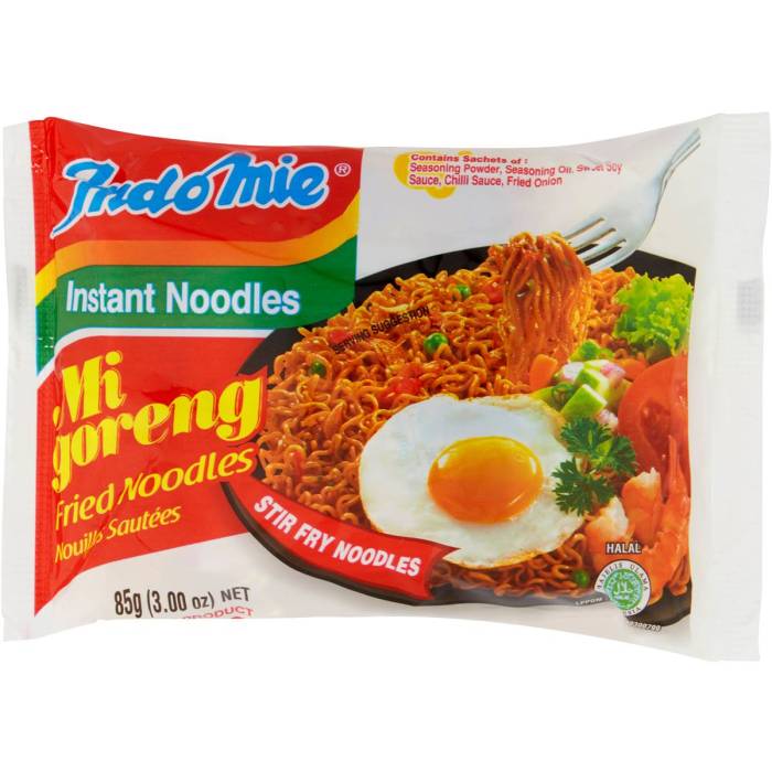 indomie goreng nutrition facts