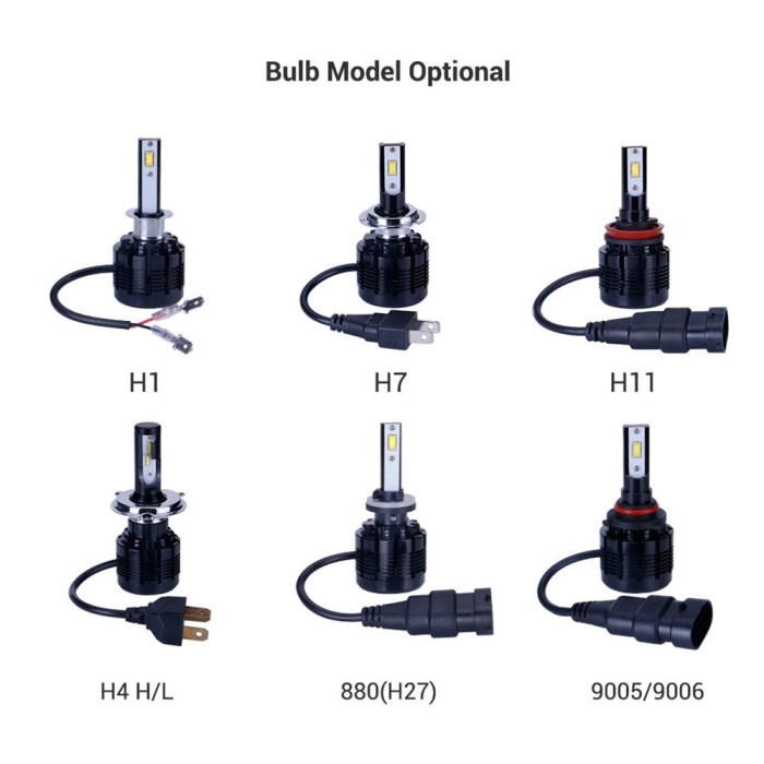 rangkaian lampu utama mobil