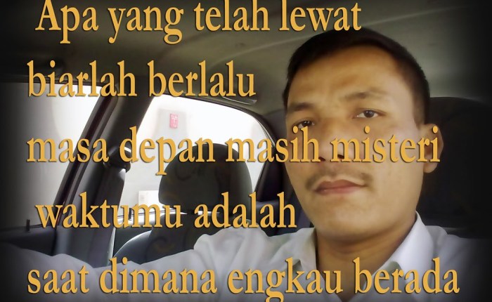 masa lalu biarlah berlalu