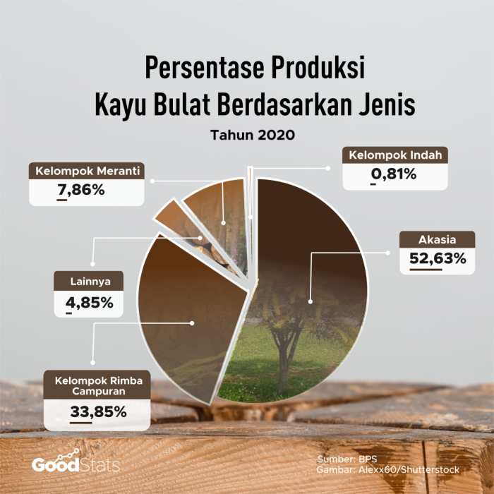 daerah penghasil kayu di indonesia