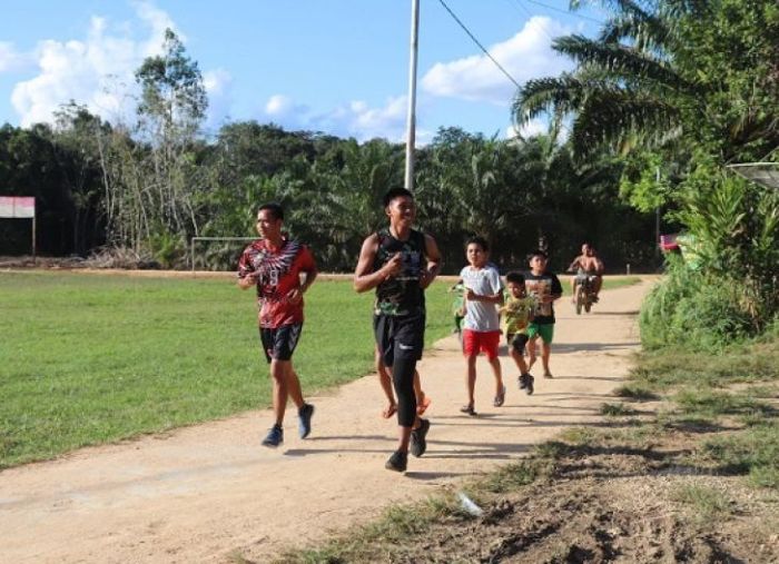 tulisan jogging yang benar