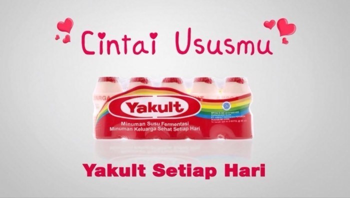 contoh iklan produk yakult terbaru