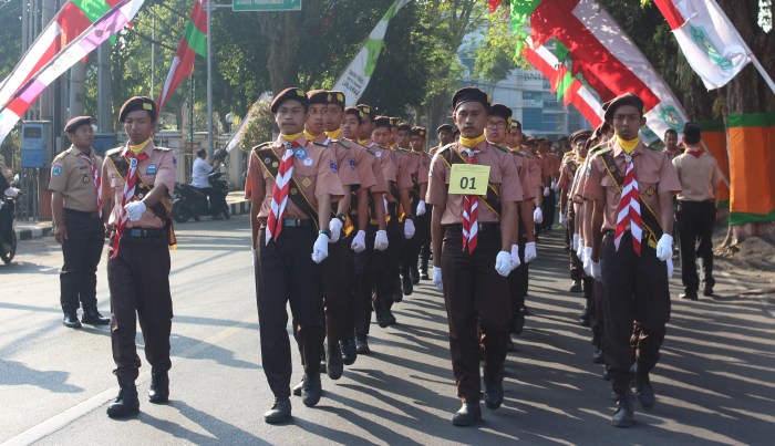 sikap rasa lomba kebangsaaan fisik guna mempertebal disiplin diperlakukan wujud semangat lahit patriotisme pbb latihan