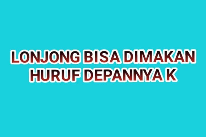 binatang yang huruf depannya k terbaru