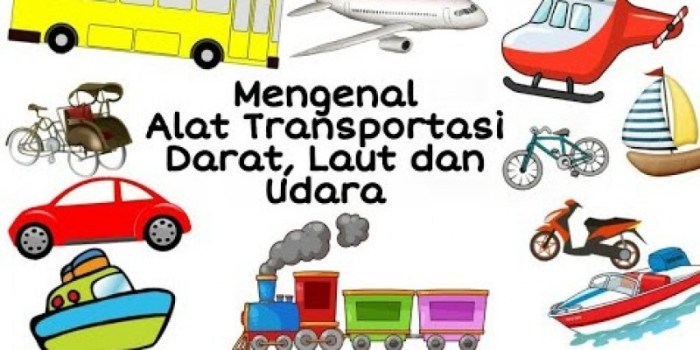 Contoh perkembangan teknologi transportasi