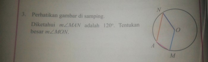 ayo matematika berlatih jawaban kelas kunci bab segi perhatikan empat samping