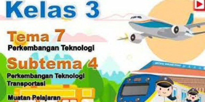 Jelaskan perkembangan teknologi transportasi