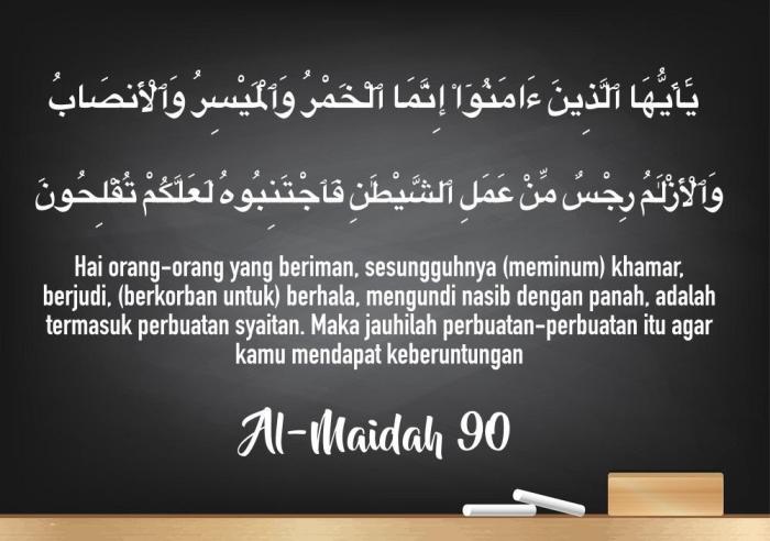 surat al maidah ayat 6 latin dan artinya terbaru