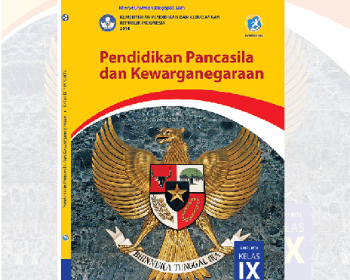 kelas buku ppkn pancasila pendidikan bukusekolah ix