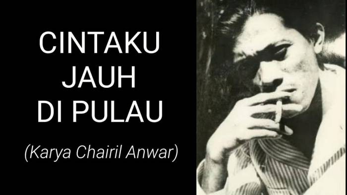 analisis puisi cintaku jauh dipulau terbaru