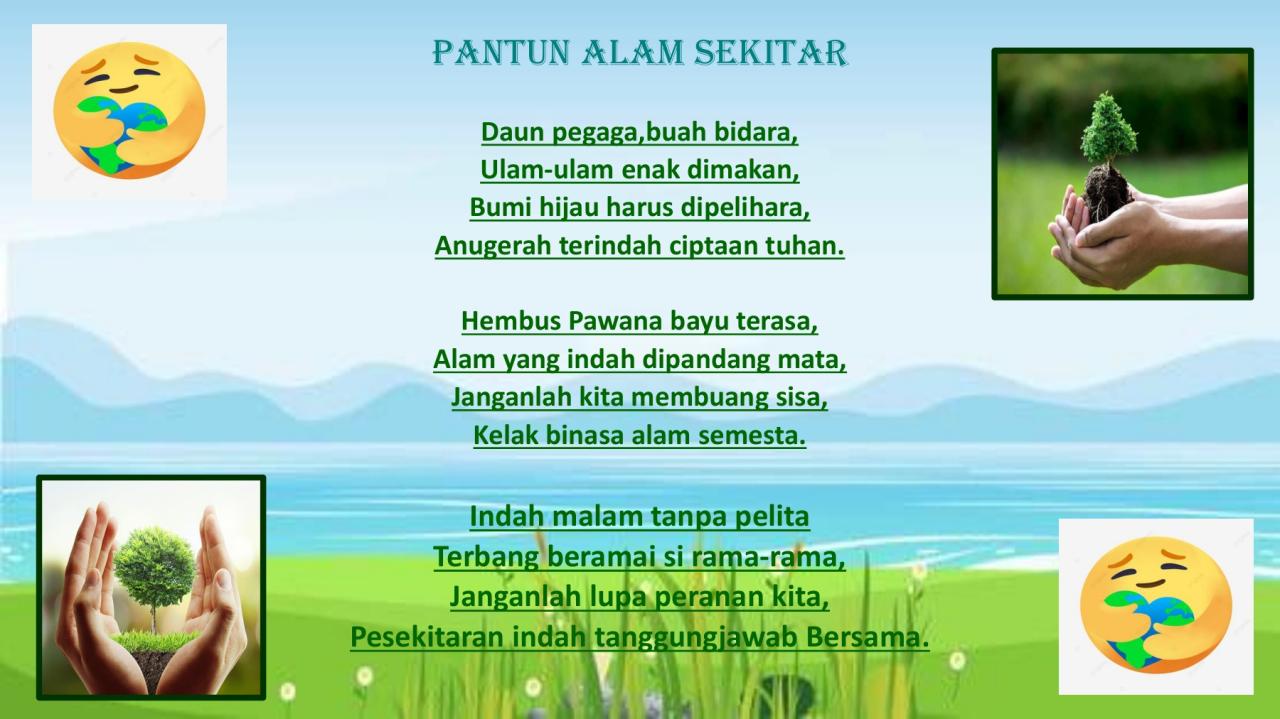 pantun tentang alam 4 bait terbaru