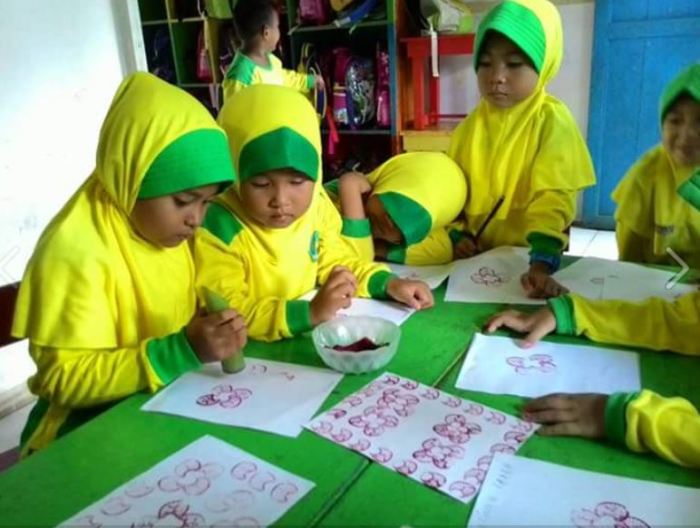 gambar cap dari pelepah pisang terbaru