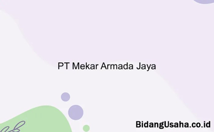 gaji pt mekar armada jaya