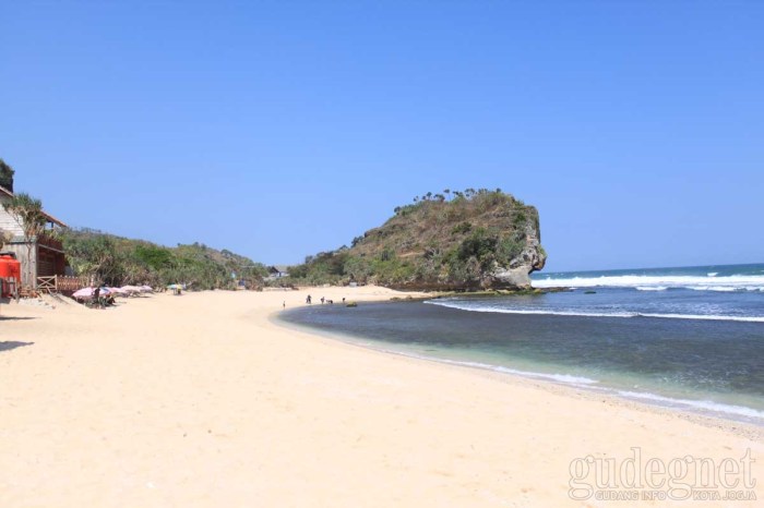 indrayanti pantai rute menuju yogyakarta