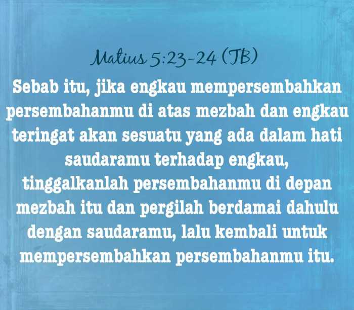 matius 5 ayat 3 sampai 12