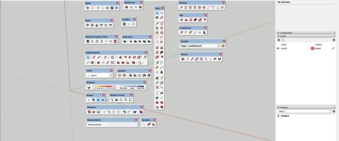 tool sketchup dan fungsinya terbaru