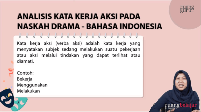 apa kegunaan kata ganti dalam drama terbaru