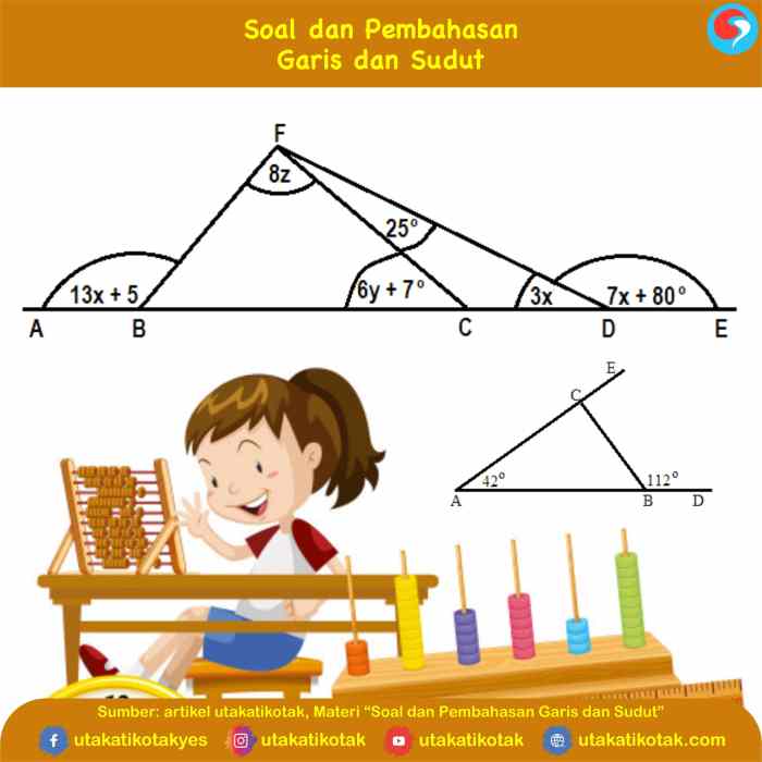 contoh soal tentang sudut terbaru