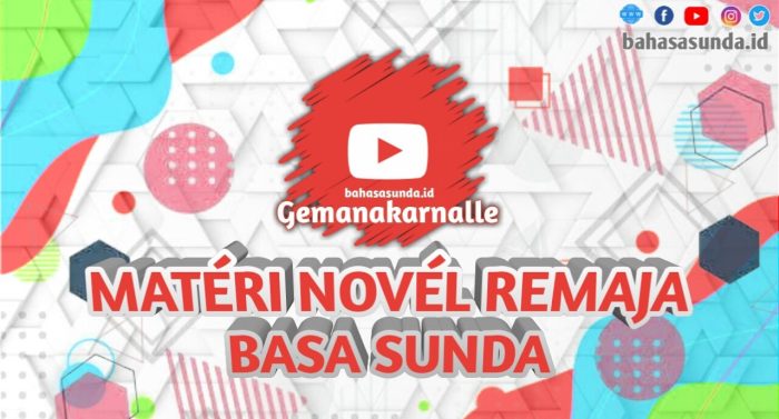 materi novel bahasa sunda terbaru