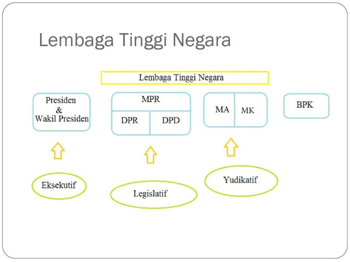 tugas dan wewenang lembaga yudikatif