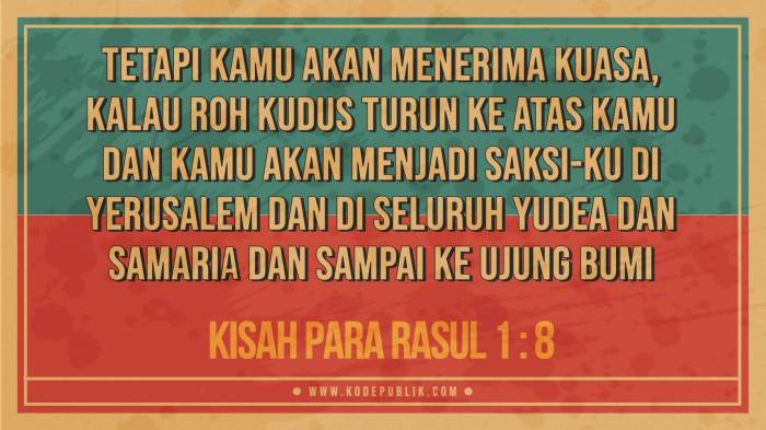 kisah para rasul 2 ayat 1 13