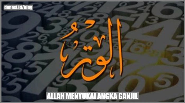 allah menyukai yang ganjil terbaru