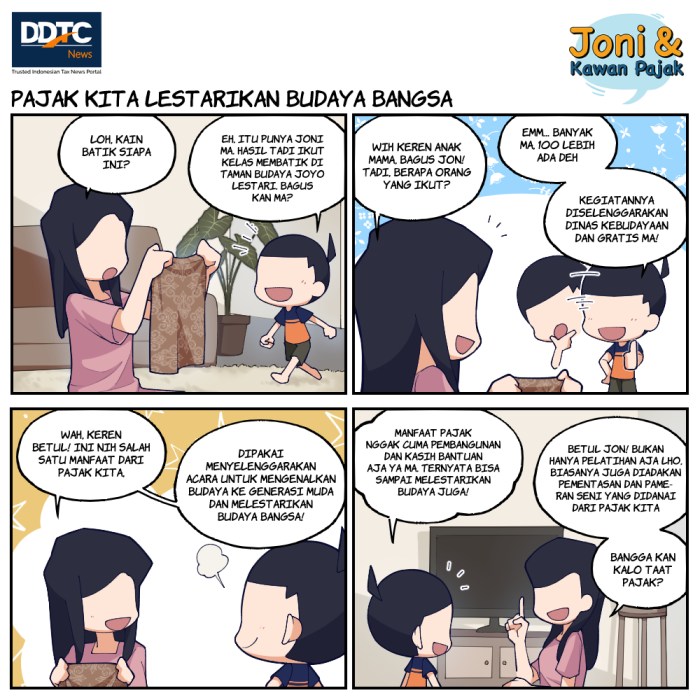 komik tentang kebudayaan indonesia terbaru