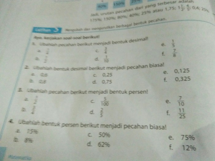 bentuk persen dari pecahan 23 25 adalah terbaru