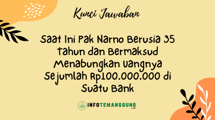 saat ini pak narno berusia 35 tahun